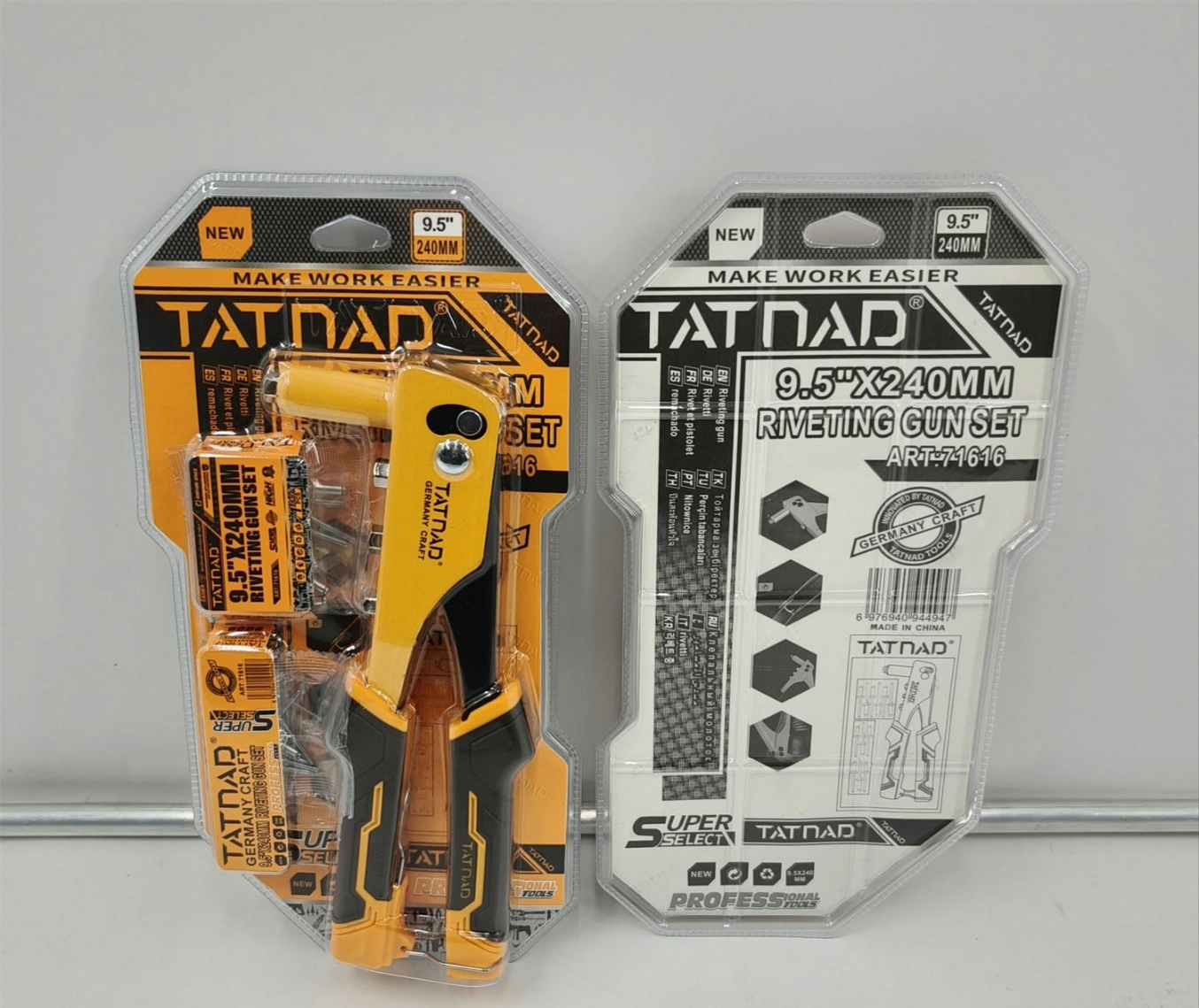 پرچ کن سایز 9.5 TATNAD مدل ART:71616 به همراه میخ
